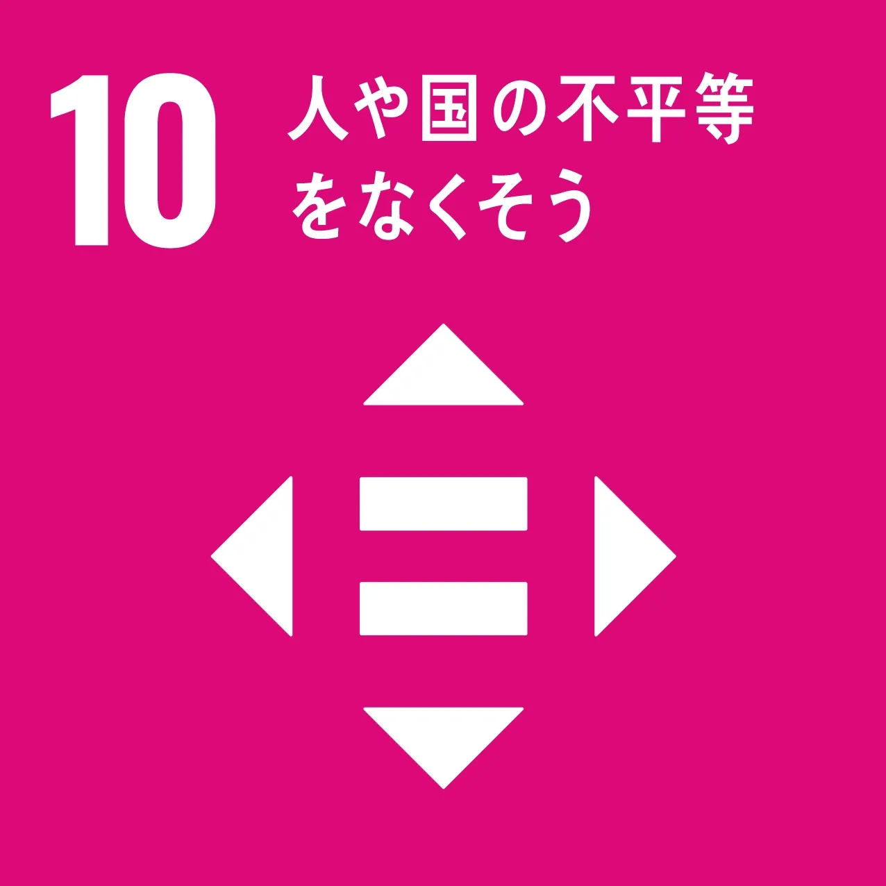 その10 人や国の不平等をなくそう