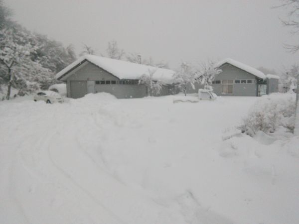 研究所も大雪です